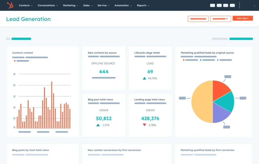 HubSpot Sales Hub – AI-Assisted CRM and Deal Management